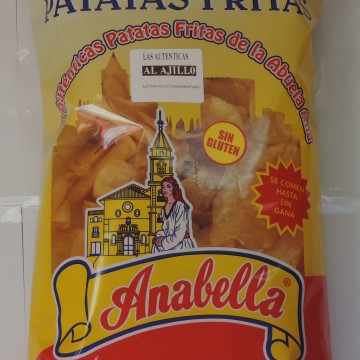 Patatas fritas Anabella ajillo