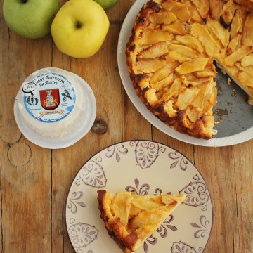 Tarta Requeson y manzanas Degusta Jaen (3)