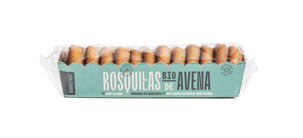 Imagen de Rosquillas de Avena BIO con Agave y AOVE. Ver producto
