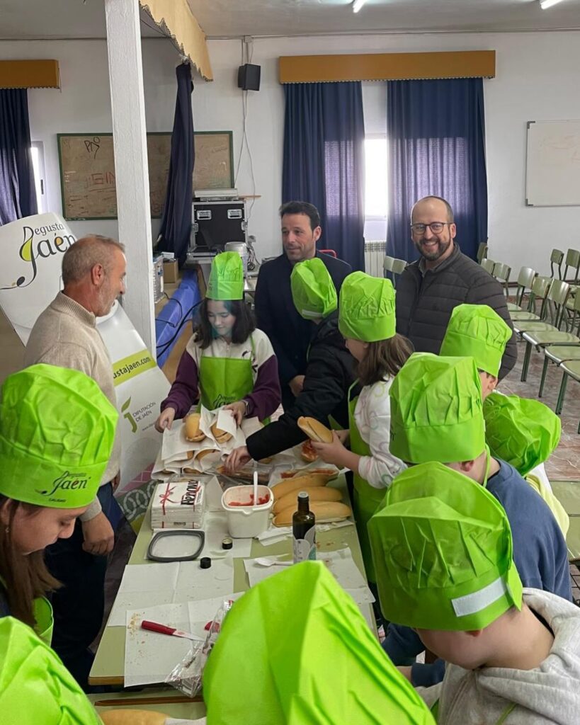 Degusta Jaén en tu Colegio visita Fuensanta de Martos