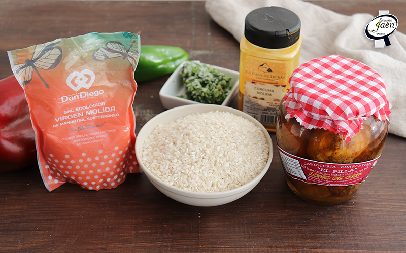 Arroz con lomo de orza