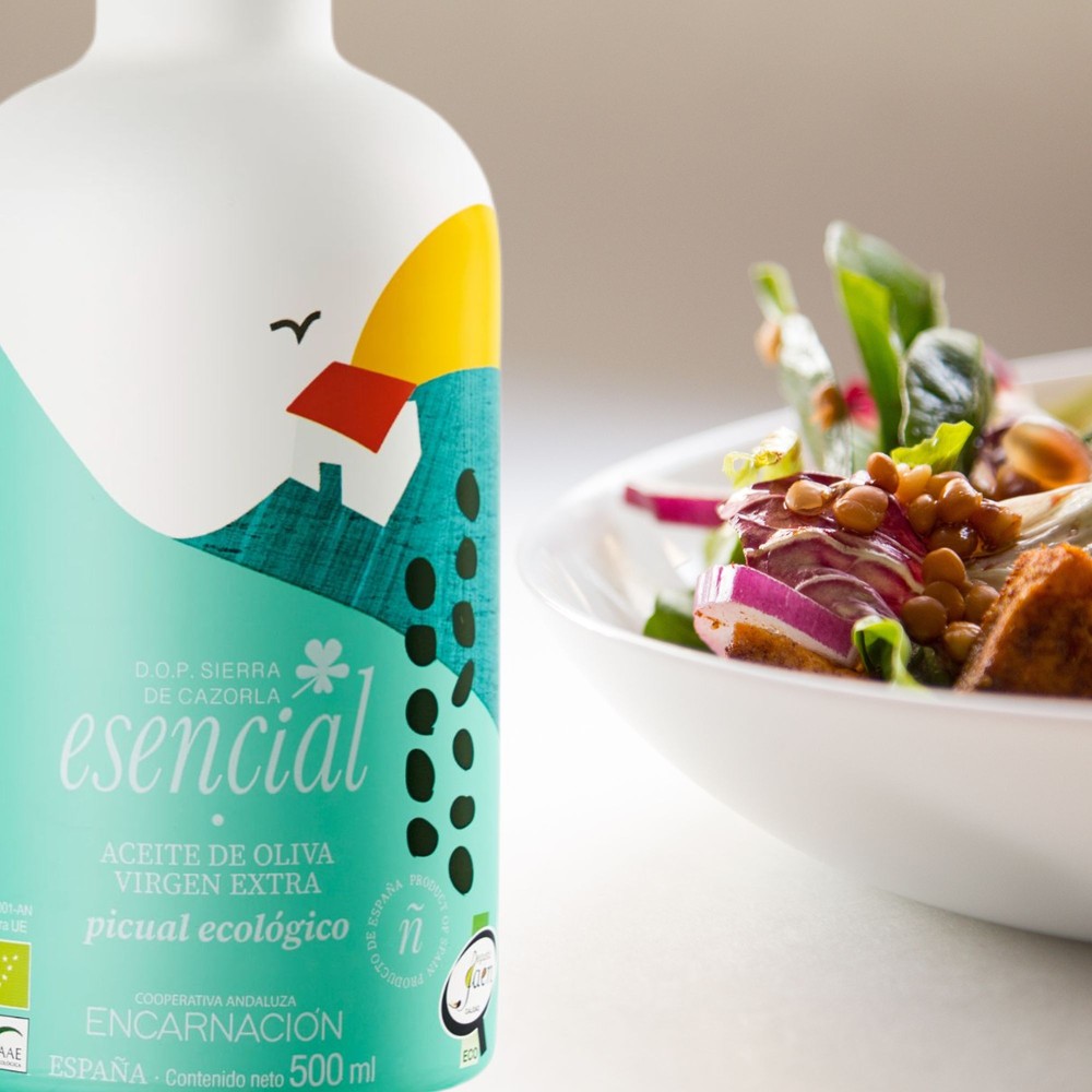 Imagen del producto Esencial Picual Ecológico AOVE D.O.P. Temprano