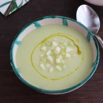 Imagen de la receta Gazpacho de pepino y manzana