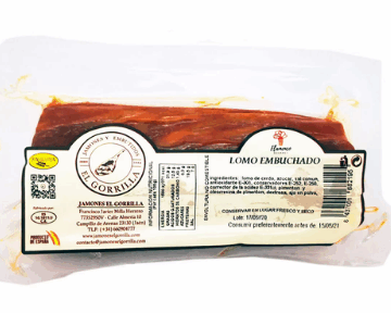Imagen del producto Lomo embuchado "El Gorrilla"