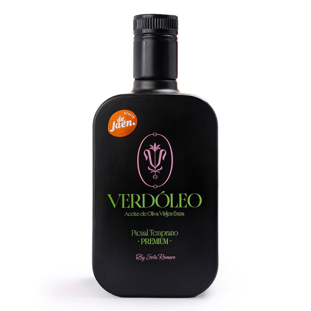 Imagen de AOVE Verdóleo Picual Cosecha Temprana Black edition Sola Romero . Ver producto