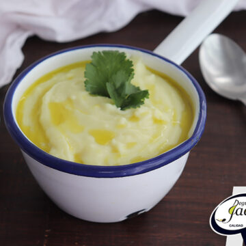 Imagen de la receta Puré rápido de patatas con aceite de oliva virgen extra