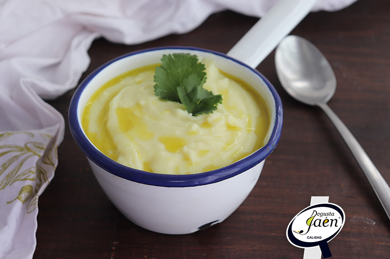 Puré de patatas rápido con aove