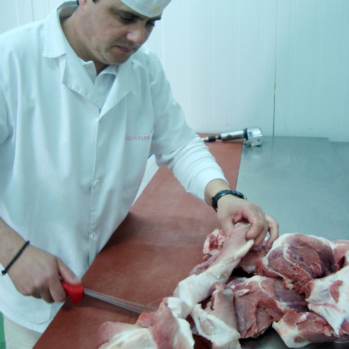 trabajando la carne